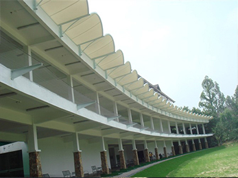 高爾夫發球臺膜結構一