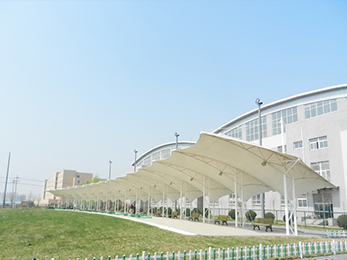 高爾夫發球臺膜結構三